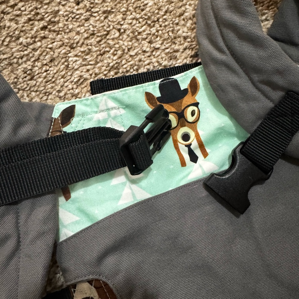 Tula mini doll carrier print “Clever”